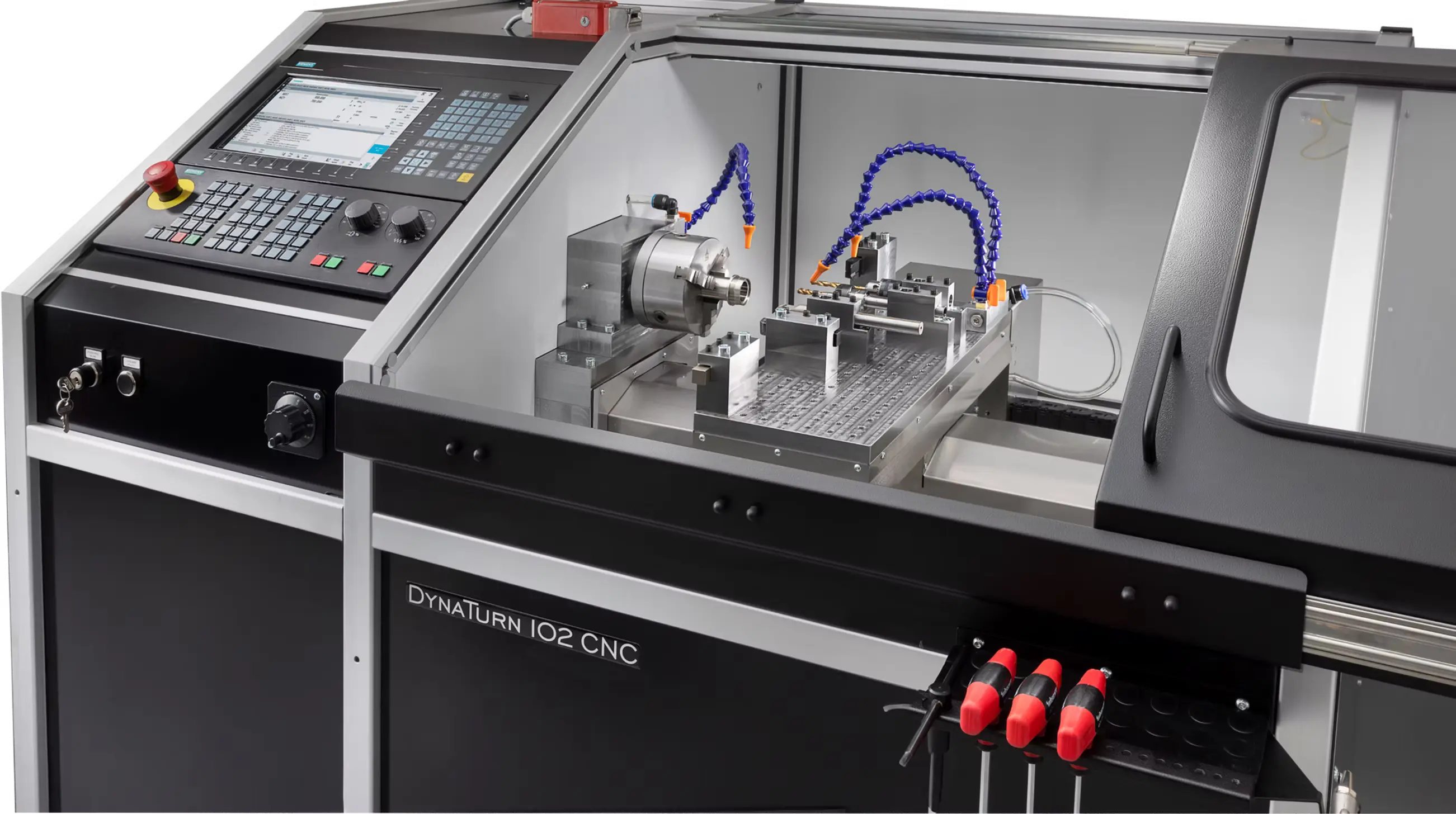 Dyna Turn 102 – CNC lathe for one-off and serial production