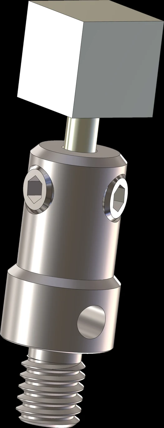 Tungsten Carbide Measuring Cube M4/6×6 – Measuring cube made of sintered tungsten carbide